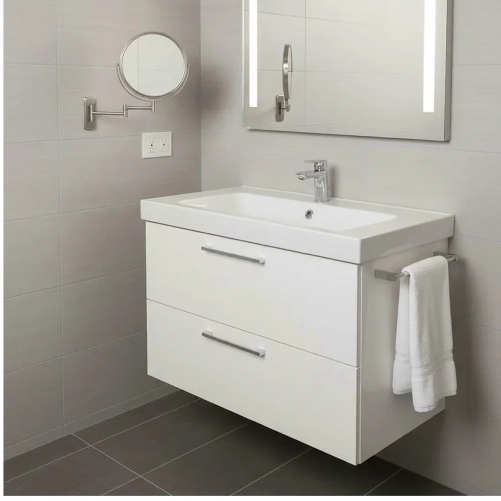 Jerdon Make up Wall-Mounted Mirror